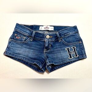 Vintage y2k denim Hollister shorts-0